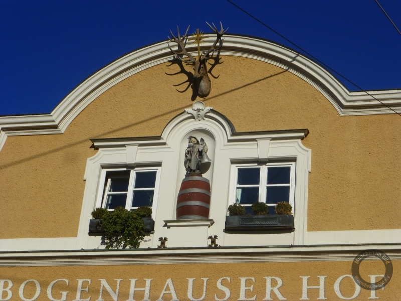 Bogenhauser Hof in der Ismaninger Straße in München-Bogenhausen